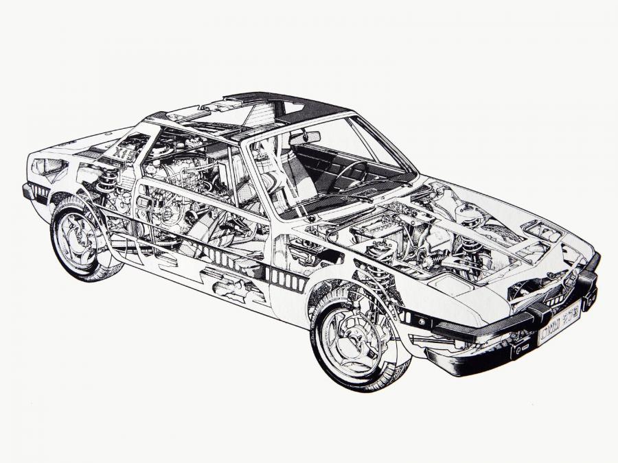  Fiat X1/9 Serie Speciale 1976 года  (фото 2 из 7)